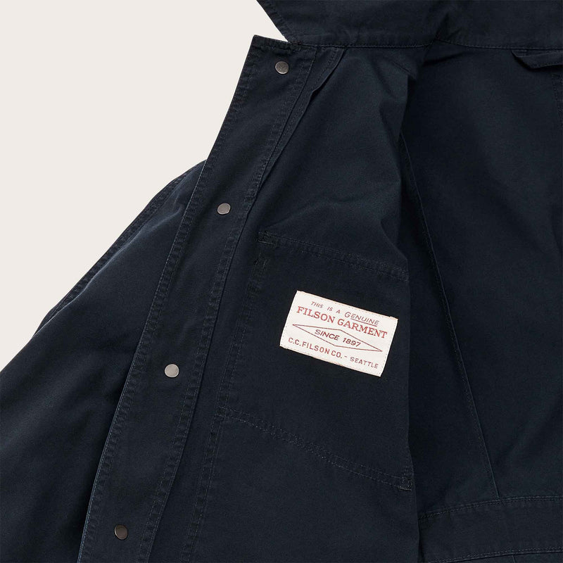 Safari cloth jacket von Filson | Anthracite (Blue)