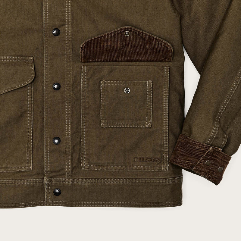 Jungle cloth work jacket by Filson | Dark olive (Green)