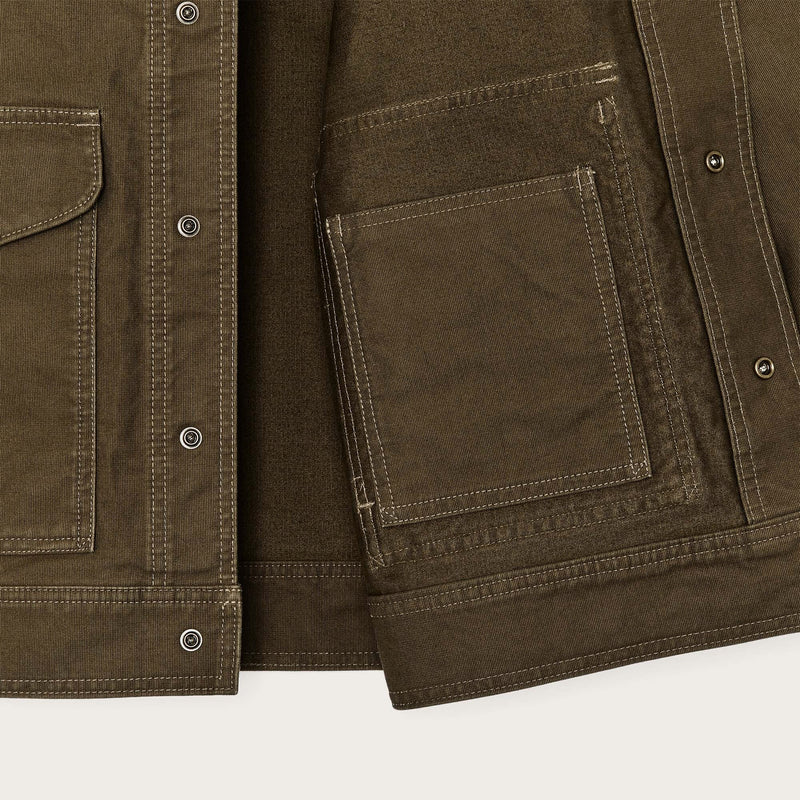 Jungle cloth work jacket by Filson | Dark olive (Green)