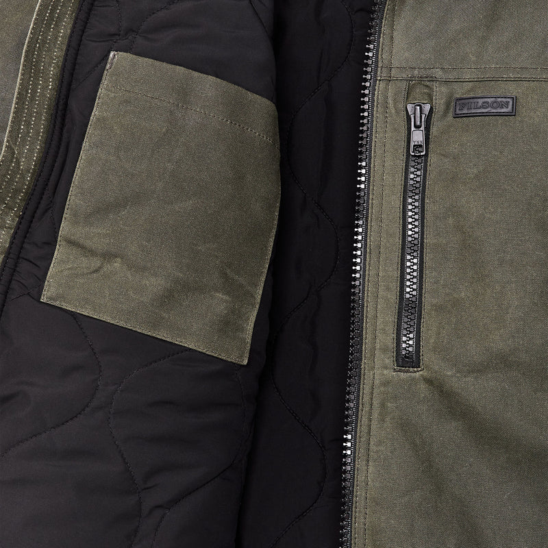 Tin cloth primaloft® jacket par Filson | Otter green (Green)