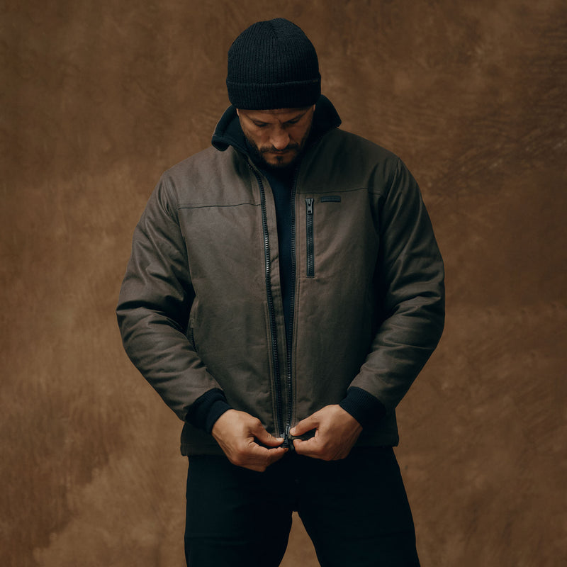 Tin cloth primaloft® jacket par Filson | Otter green (Green)