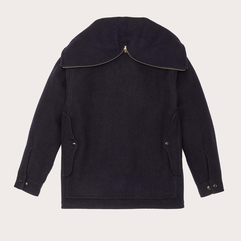 Mackinaw wool hooded cruiser jacket di Filson | Dark navy (Blue)