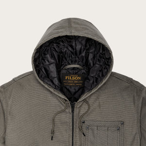 Worksmith insulated bomber jacket by Filson | Tarmac (Gray)