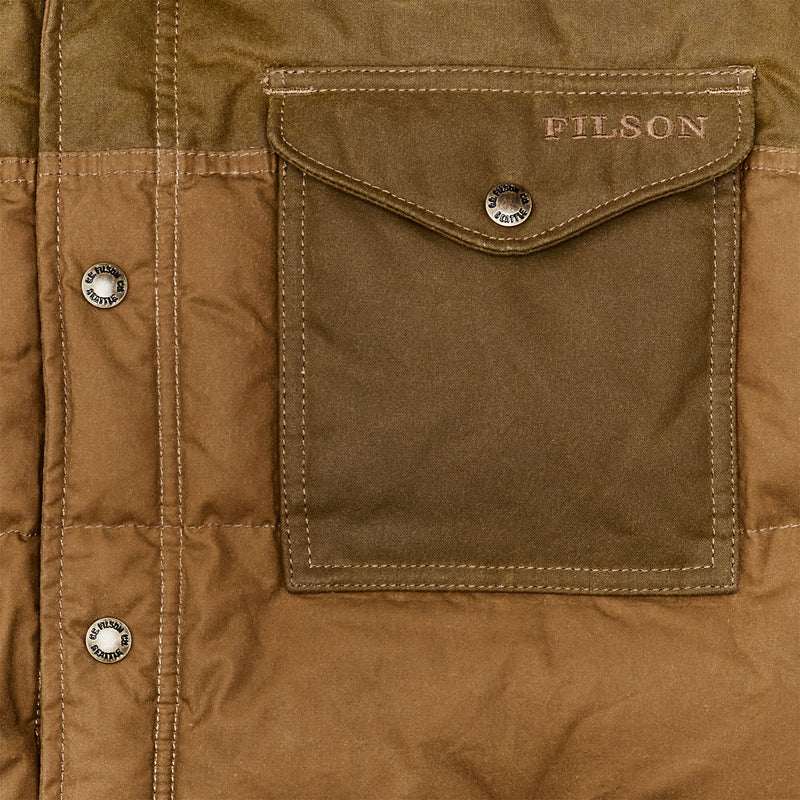 Down jac-shirt by Filson | Dark tan (Beige)