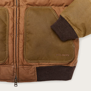 Down bomber jacket by Filson | Dark tan (Beige)