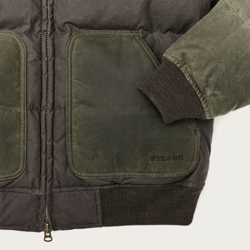 Down bomber jacket by Filson | Otter green (Green)