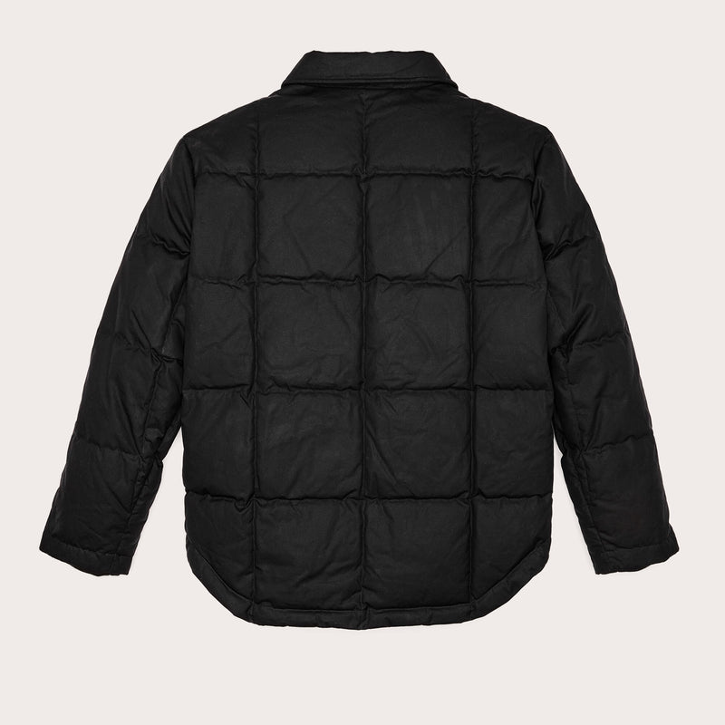 Waxed down barn coat by Filson | Black onyx (Black)