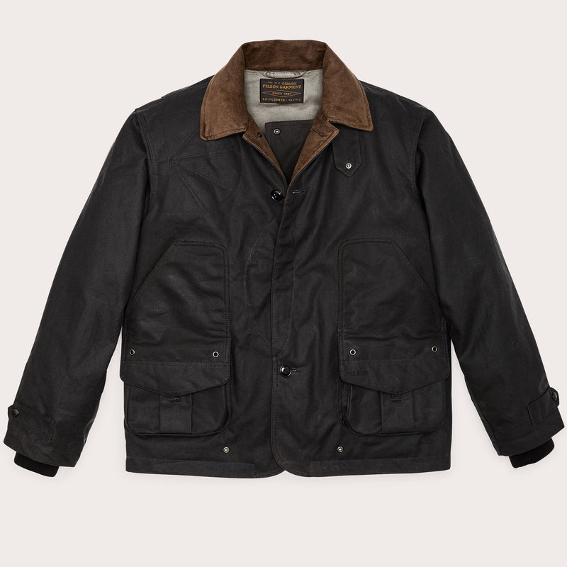 Tin cloth hunting jacket di Filson | Cinder (Gray)