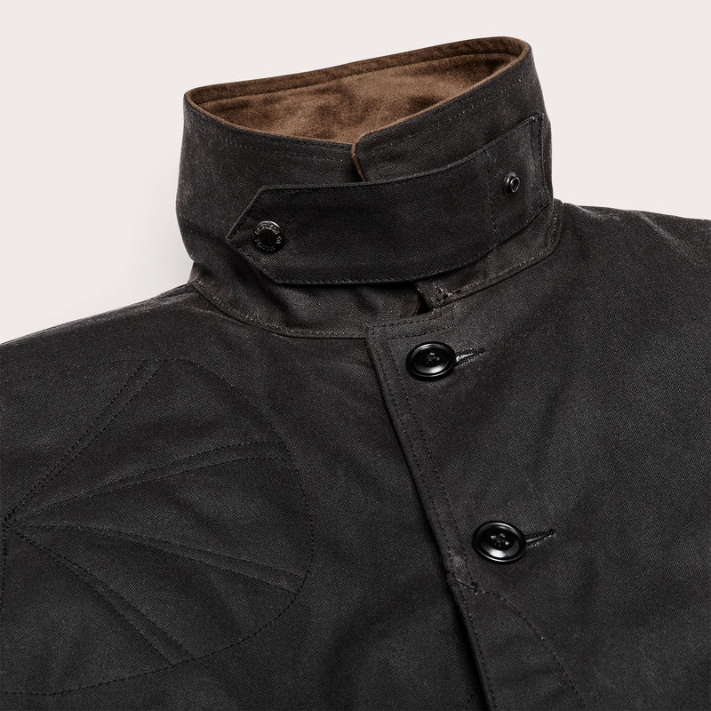 Tin cloth hunting jacket di Filson | Cinder (Gray)