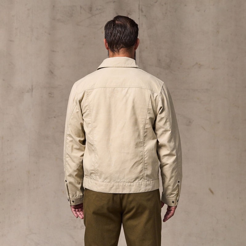 Dry wax short cruiser jacket by Filson | Quail tan (Beige)