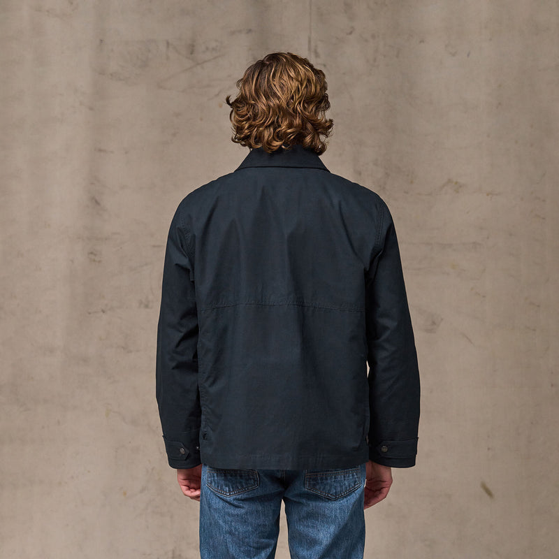 Dry wax short field jacket by Filson | Navy (Blue)