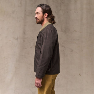 Dry wax short field jacket by Filson | Dark brown (Brown)