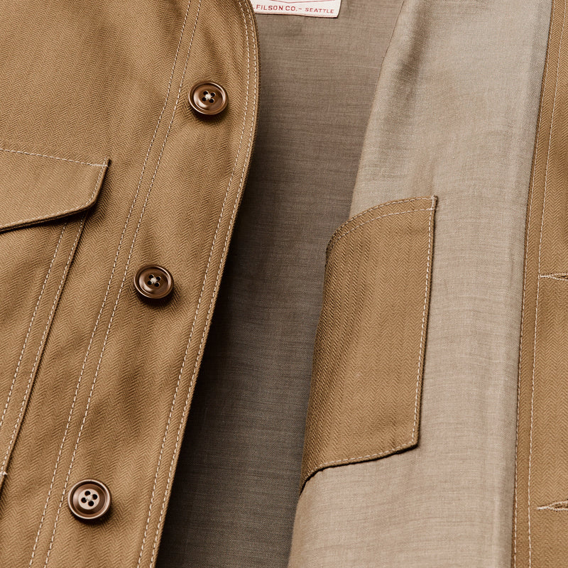 Heritage cotton cruiser by Filson | Tan (Beige)