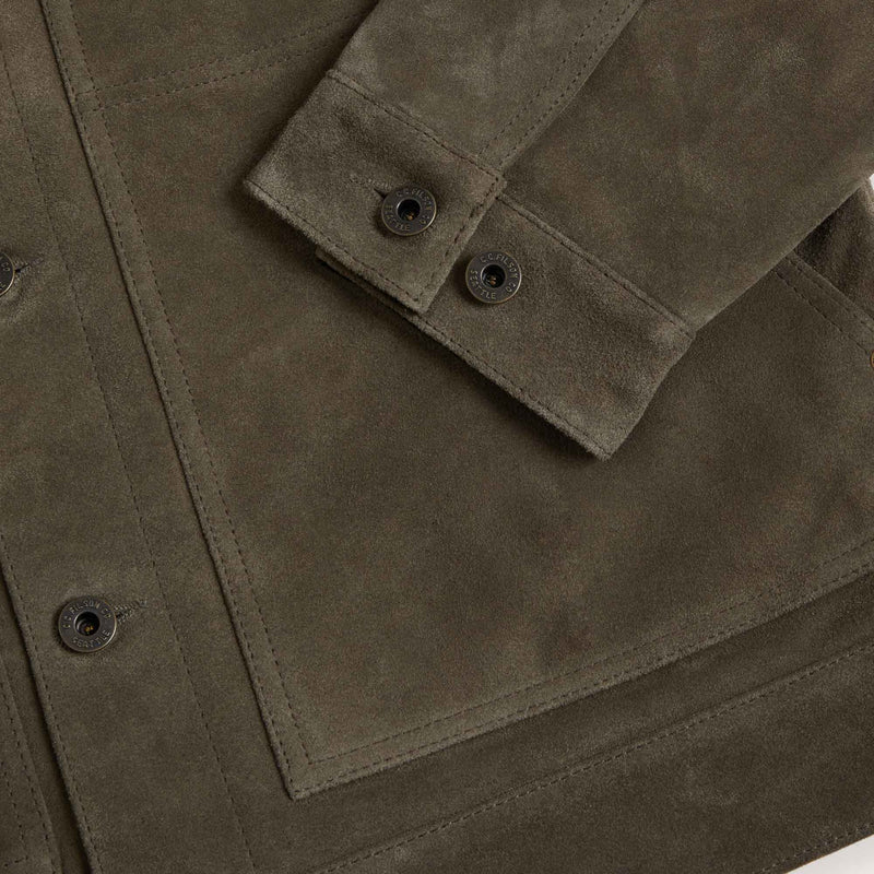 Suede short cruiser par Filson | Otter green (Green)