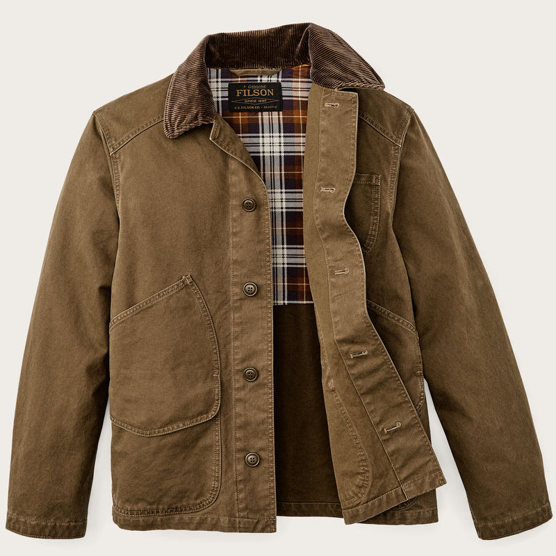 Canvas outfitter jacket von Filson | Kangaroo (Brown)