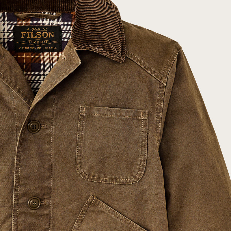 Canvas outfitter jacket von Filson | Kangaroo (Brown)