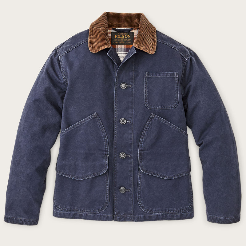 Canvas outfitter jacket par Filson | Blue mussel (Blue)