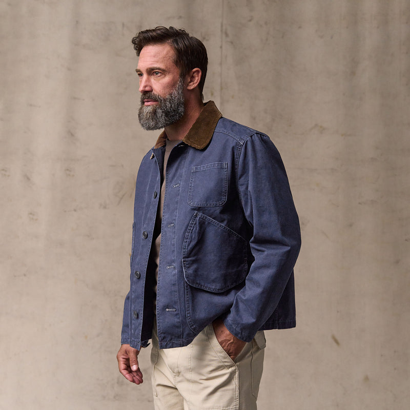 Canvas outfitter jacket par Filson | Blue mussel (Blue)