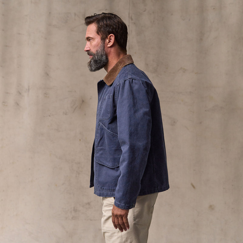 Canvas outfitter jacket par Filson | Blue mussel (Blue)