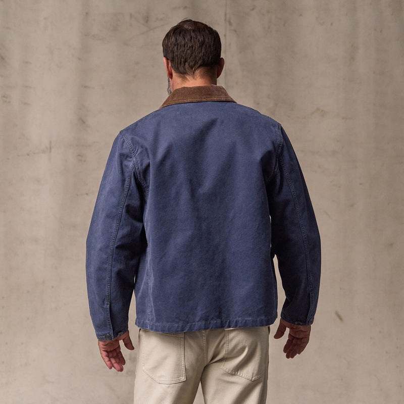 Canvas outfitter jacket par Filson | Blue mussel (Blue)