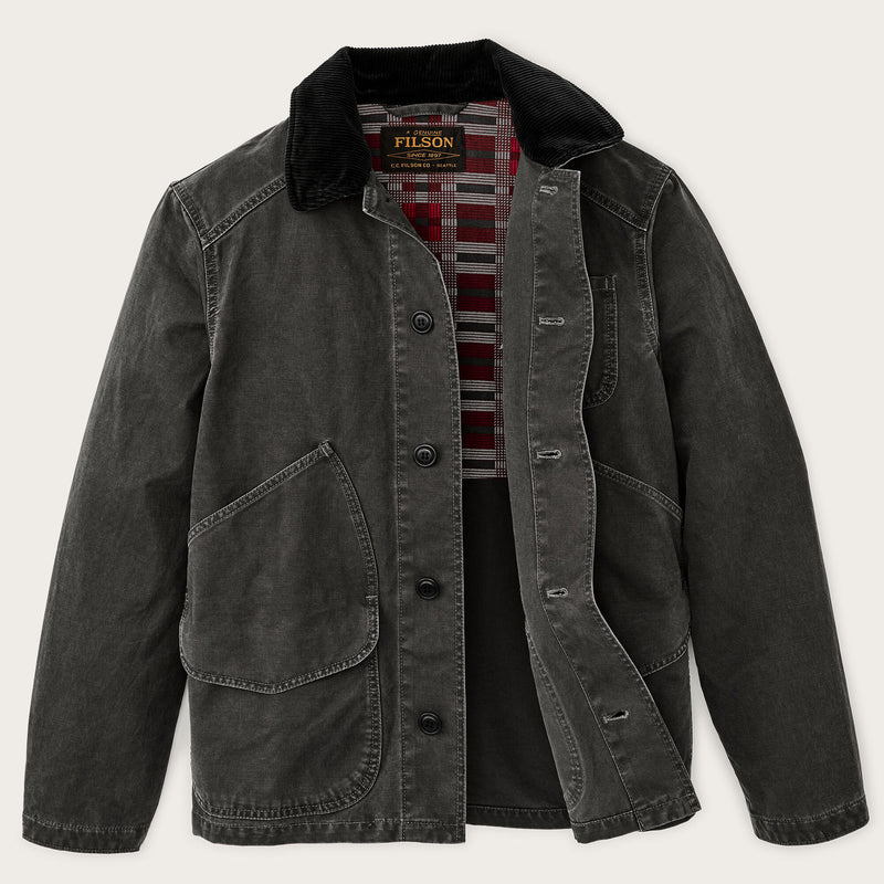 Giacca outfitter in tela di Filson | Peat (Grey)