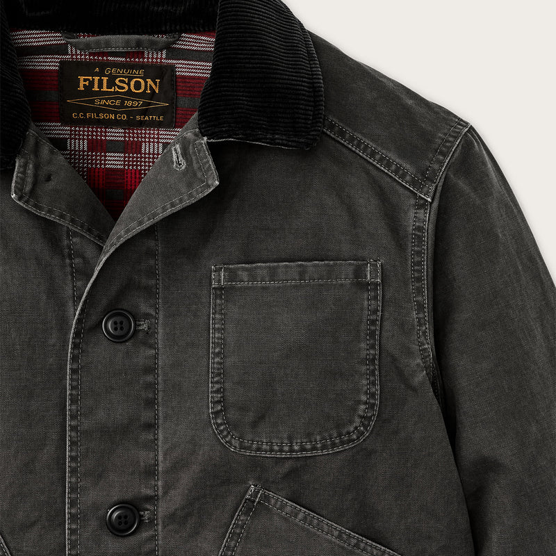 Giacca outfitter in tela di Filson | Peat (Grey)