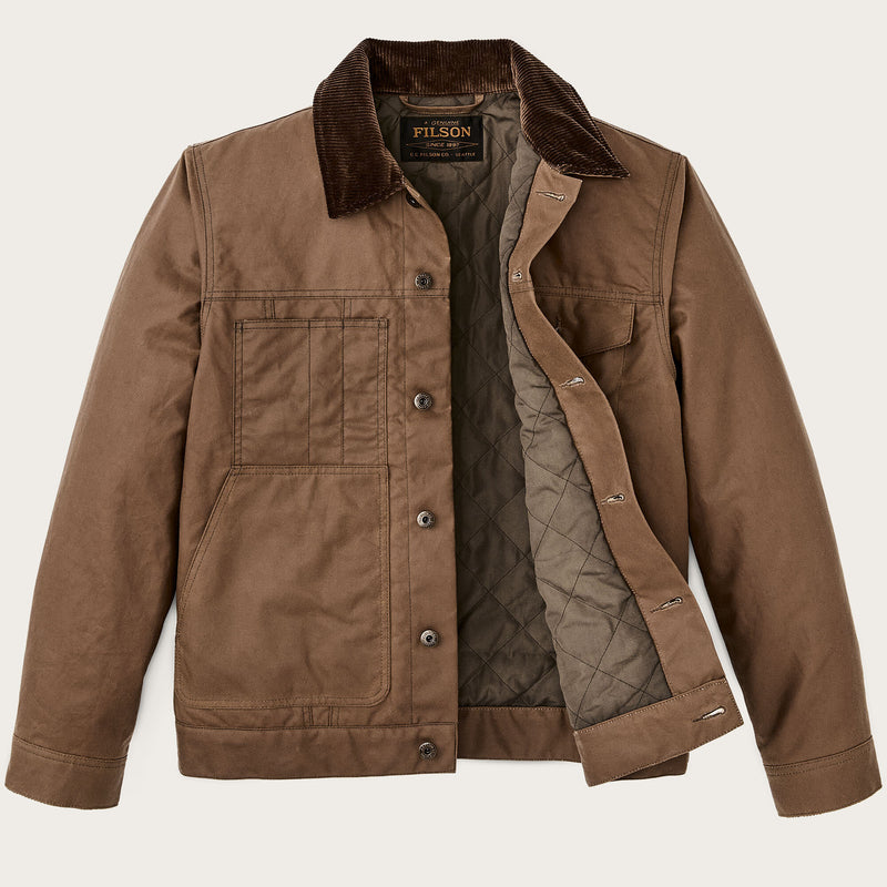Veste cruiser courte isolante by Filson | Dark brown (Brown)