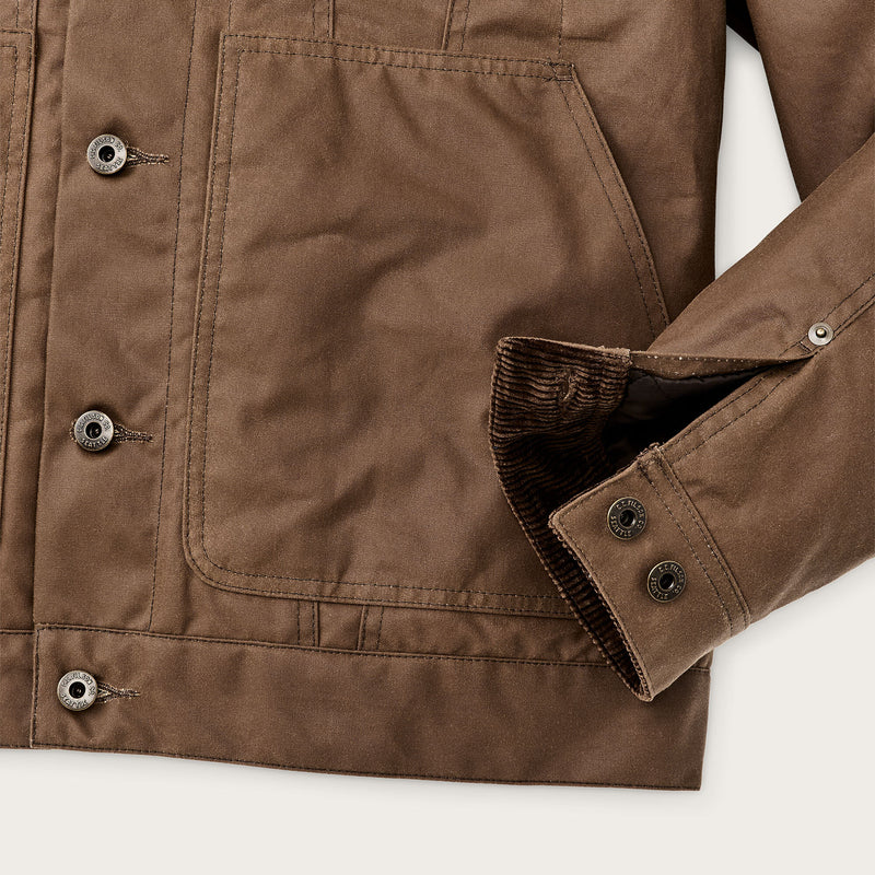 Veste cruiser courte isolante by Filson | Dark brown (Brown)