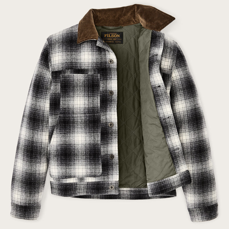 Veste cruiser spokane courte isolante par Filson | Charcoal ombre (Gray)