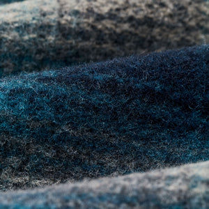 Mackinaw wool work jacket par Filson | Teal / gray ombre (Blue)