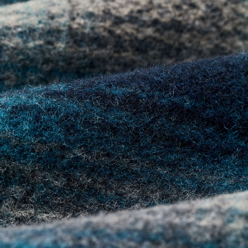 Mackinaw wool work jacket par Filson | Teal / gray ombre (Blue)