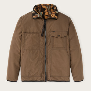 Veste réversible en polaire by Filson | Brown / night camp (Brown)