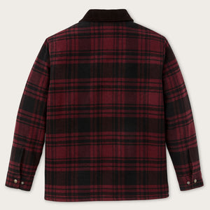 Spokane insulated cruiser by Filson | Port / black plaid (Red)
