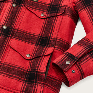 Spokane insulated cruiser von Filson | Red / black windowpa (Red)