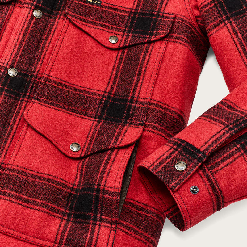 Spokane insulated cruiser von Filson | Red / black windowpa (Red)