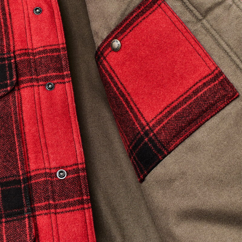 Spokane insulated cruiser von Filson | Red / black windowpa (Red)