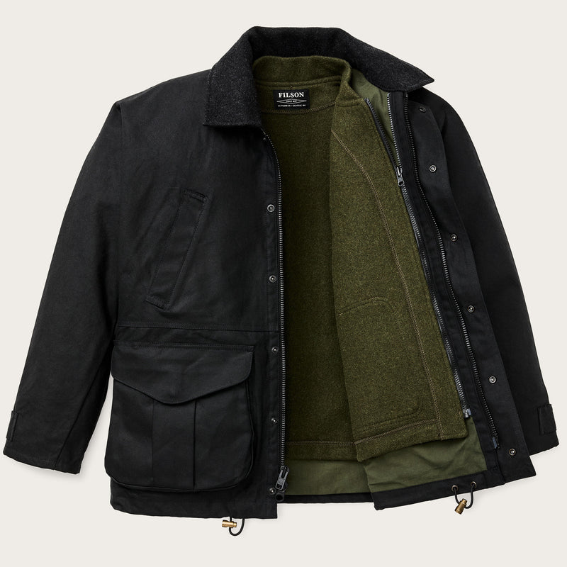Tin cloth field jacket by Filson | Black (Black)