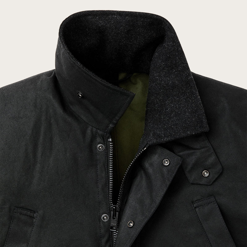 Tin cloth field jacket by Filson | Black (Black)