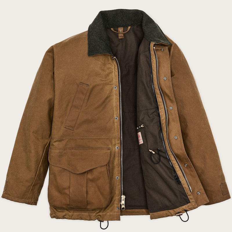 Veste field doublée en tin cloth by Filson | Dark tan (Brown)