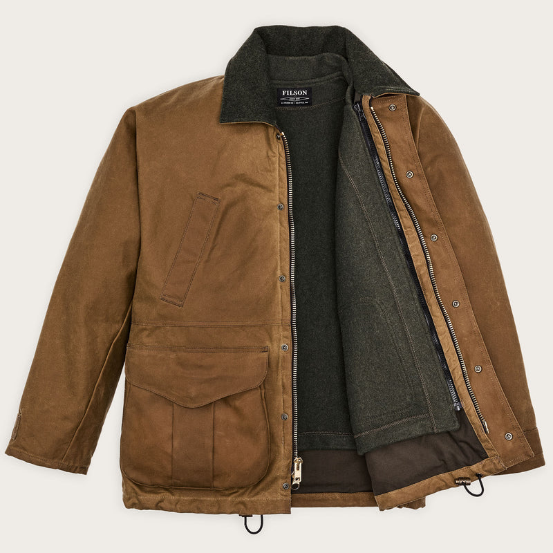 Veste field doublée en tin cloth by Filson | Dark tan (Brown)