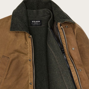 Veste field doublée en tin cloth by Filson | Dark tan (Brown)