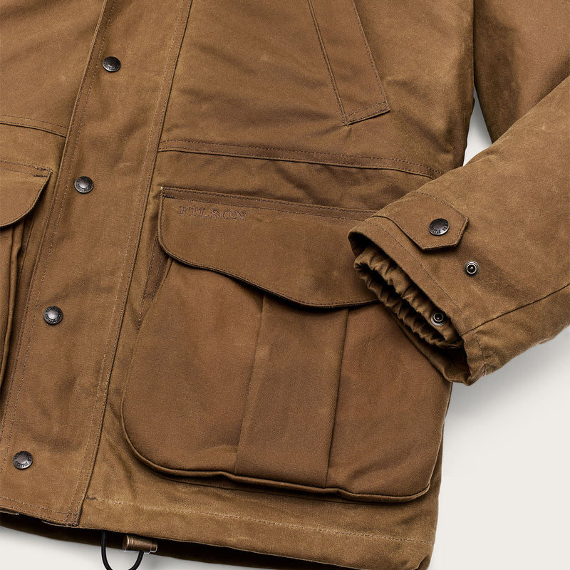 Veste field doublée en tin cloth by Filson | Dark tan (Brown)