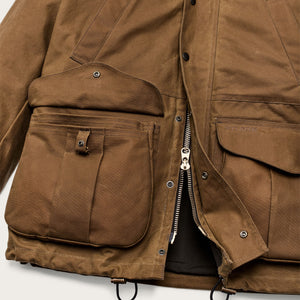 Veste field doublée en tin cloth by Filson | Dark tan (Brown)