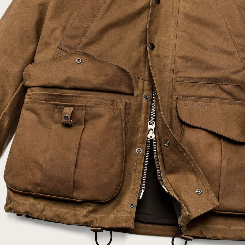 Veste field doublée en tin cloth by Filson | Dark tan (Brown)