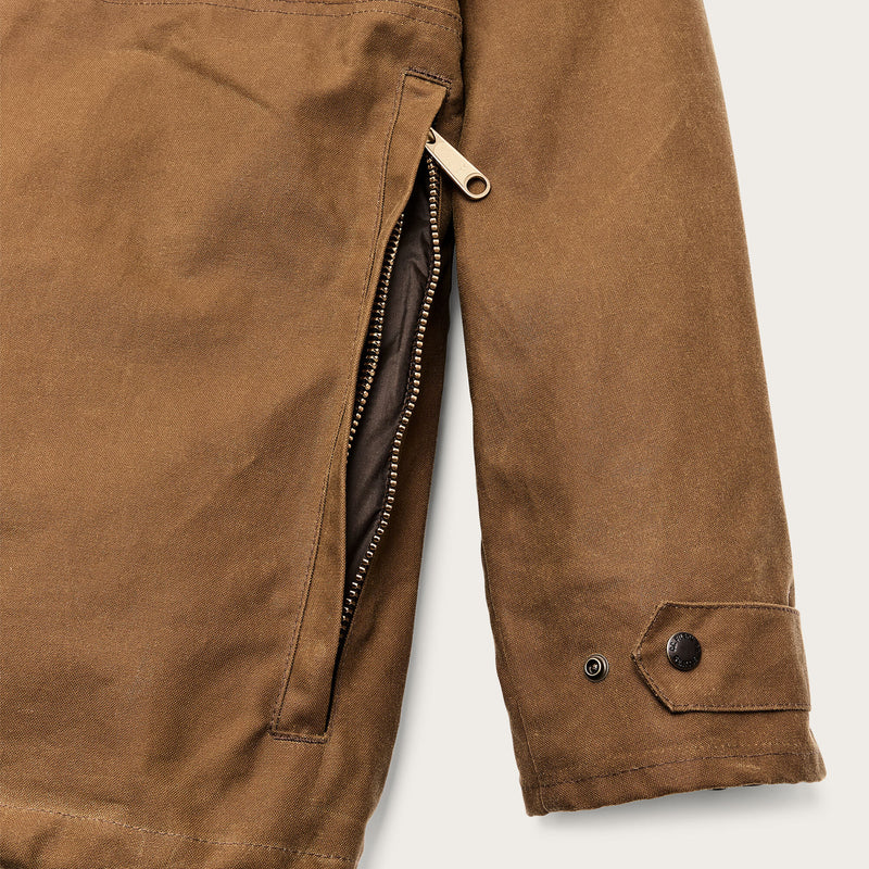 Veste field doublée en tin cloth by Filson | Dark tan (Brown)
