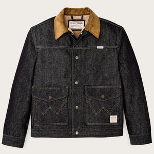 Veste de travail en denim wrangler x filson par Filson | Indigo (Blue)