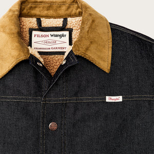 Veste de travail en denim wrangler x filson par Filson | Indigo (Blue)