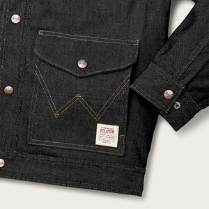Veste de travail en denim wrangler x filson par Filson | Indigo (Blue)