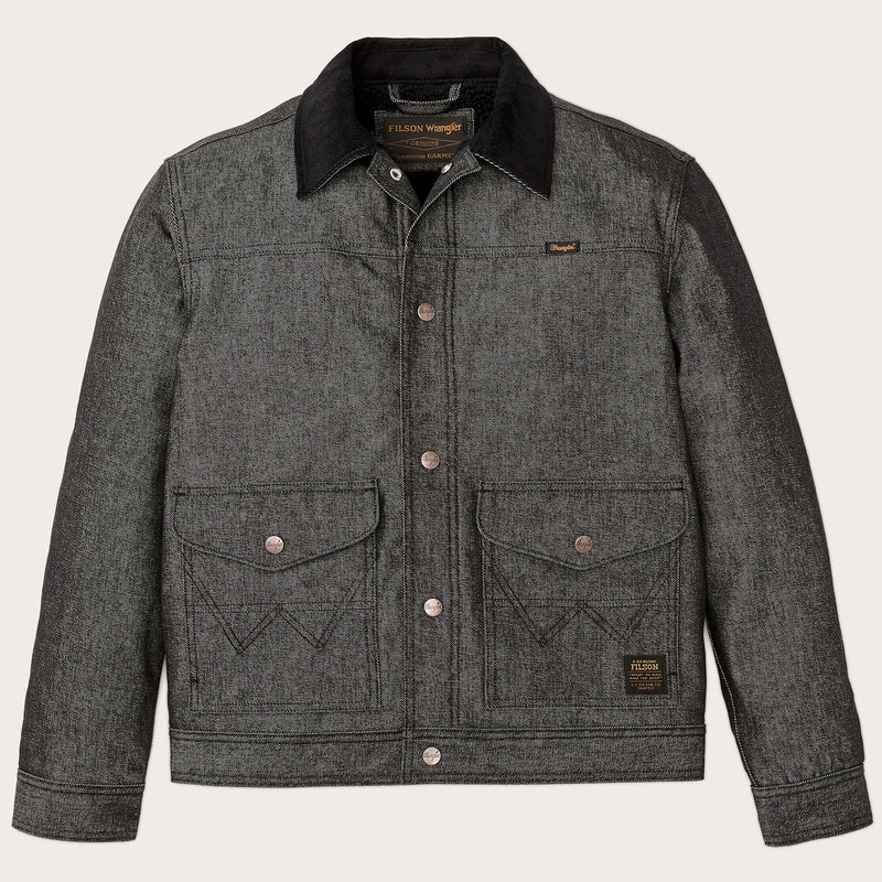 Veste de travail en denim wrangler x filson par Filson | Black (Gray)