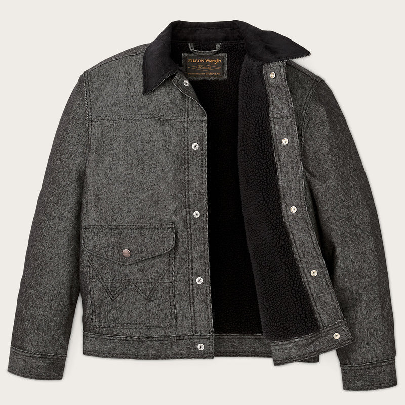 Veste de travail en denim wrangler x filson par Filson | Black (Gray)